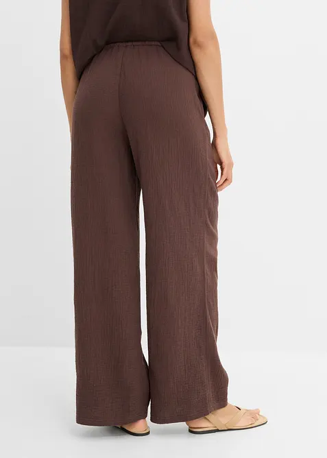 Byxa i bomullsmuslin, bonprix