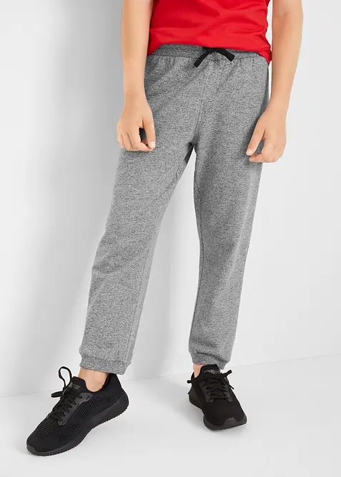 Joggingbyxa med bomull f&ouml;r barn (2-pack), bonprix