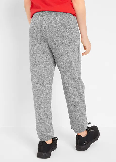 Joggingbyxa med bomull f&ouml;r barn (2-pack), bonprix