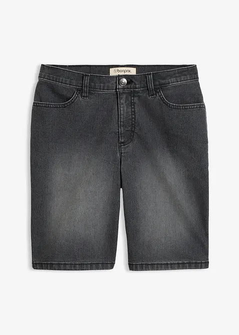 Jeansshorts med Mid Waist, bonprix
