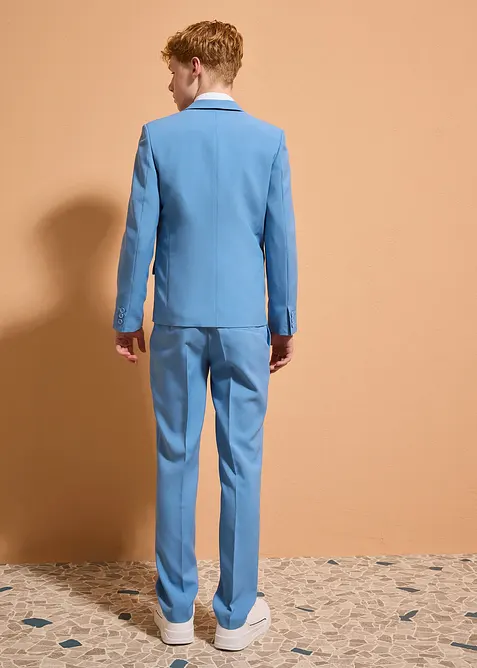 Kostym (4 delar) med skjorta och slips, bonprix