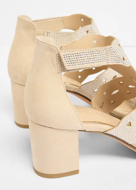 Sandalett med blockklack fr&aring;n Marco Tozzi, Marco Tozzi