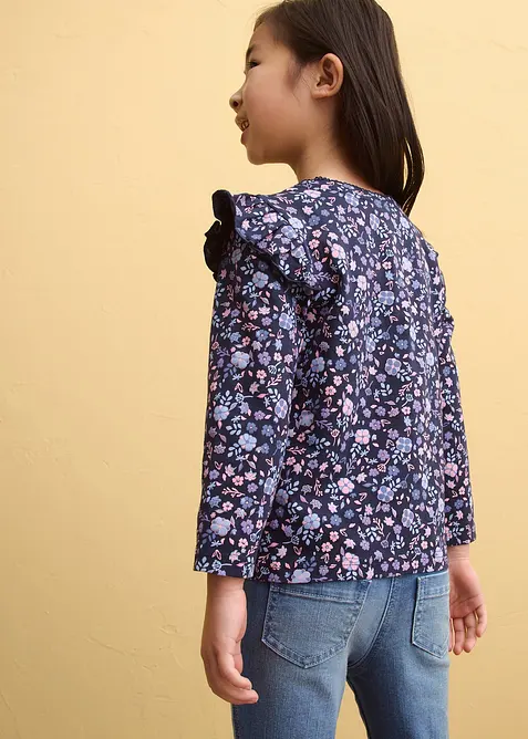 L&aring;ng&auml;rmad topp av ekologisk bomull (3-pack), bonprix