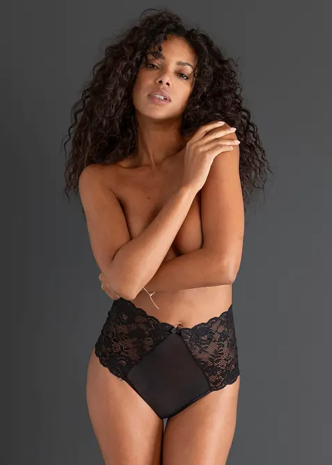 Midjestringtrosa med &ouml;ppen gren och avtagbar kedja, bonprix