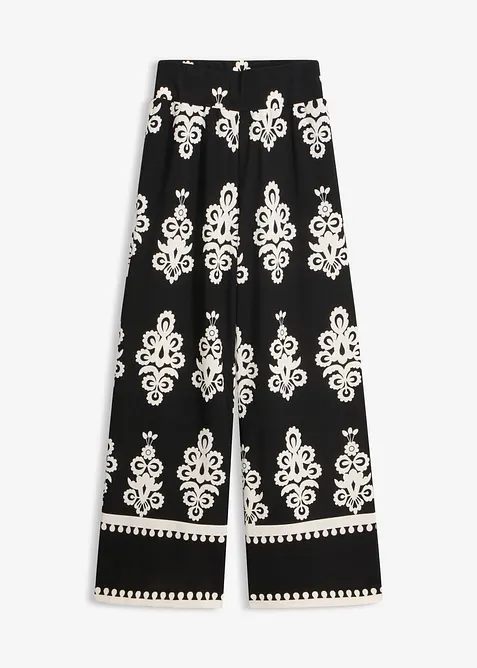 Jerseybyxa med h&ouml;g midja, bonprix