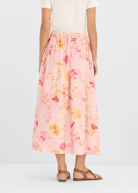 Maxikjol i l&auml;tt kr&auml;pp, bonprix