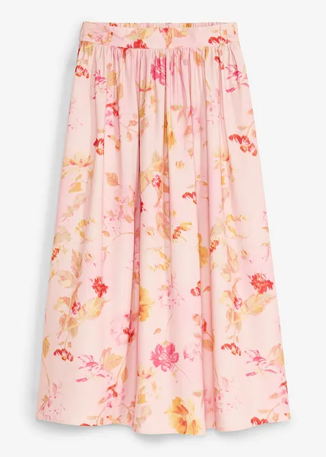 Maxikjol i l&auml;tt kr&auml;pp, bonprix