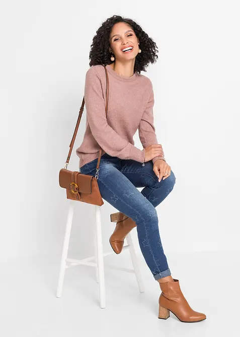 Tr&ouml;ja med ballong&auml;rmar, bonprix