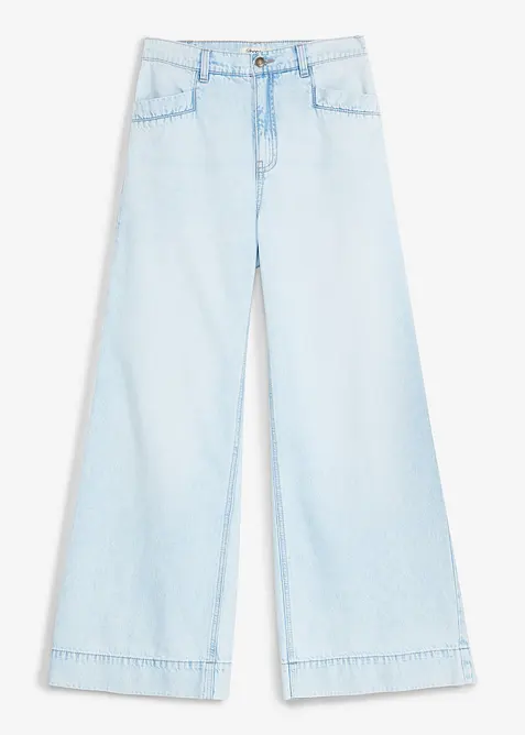 Wide Leg Jeans, High Waist, bonprix