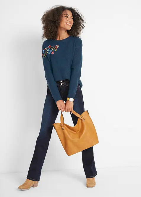 Shaping Bootcut Jeans High Waist, bonprix