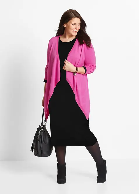 Trik&aring;kl&auml;nning med trekvarts&auml;rm, bonprix