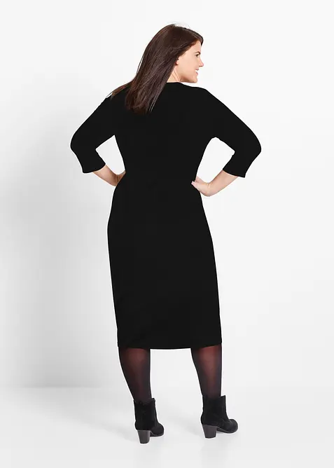 Trik&aring;kl&auml;nning med trekvarts&auml;rm, bonprix