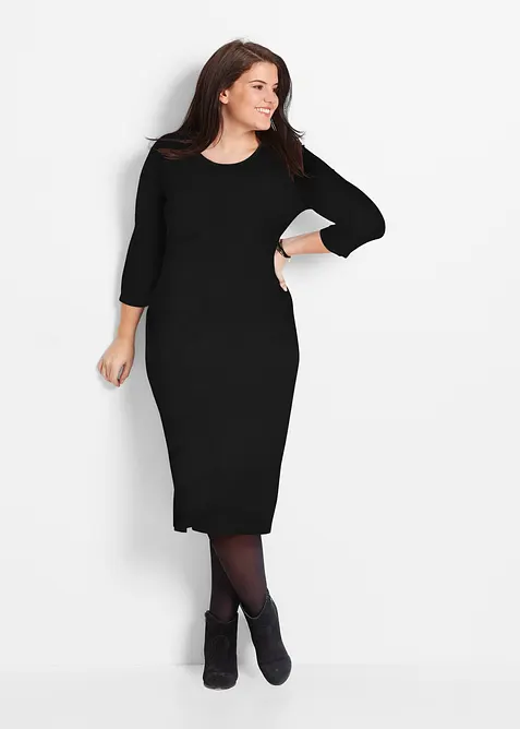 Trik&aring;kl&auml;nning med trekvarts&auml;rm, bonprix