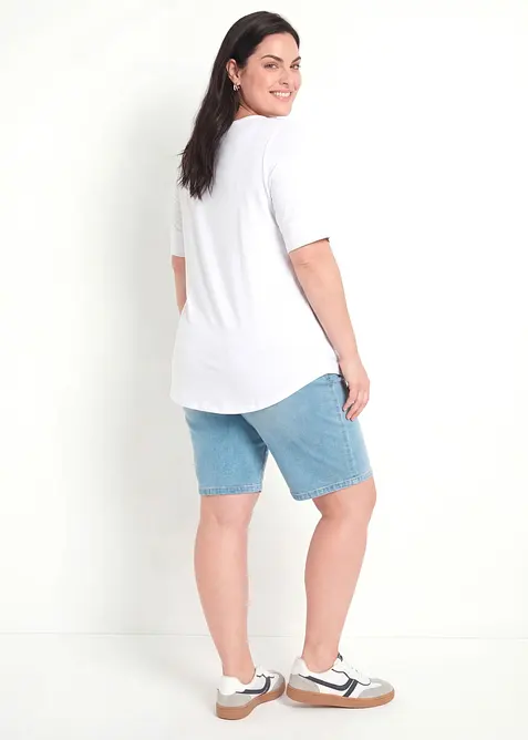 L&aring;ng topp i mjuk viskosmix, bonprix