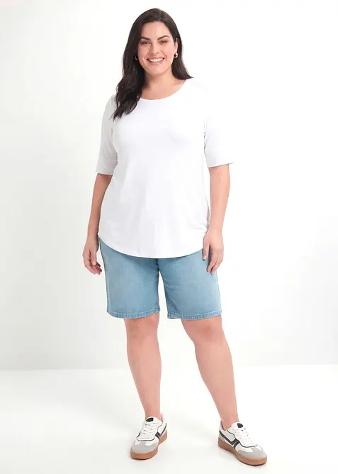 L&aring;ng topp i mjuk viskosmix, bonprix