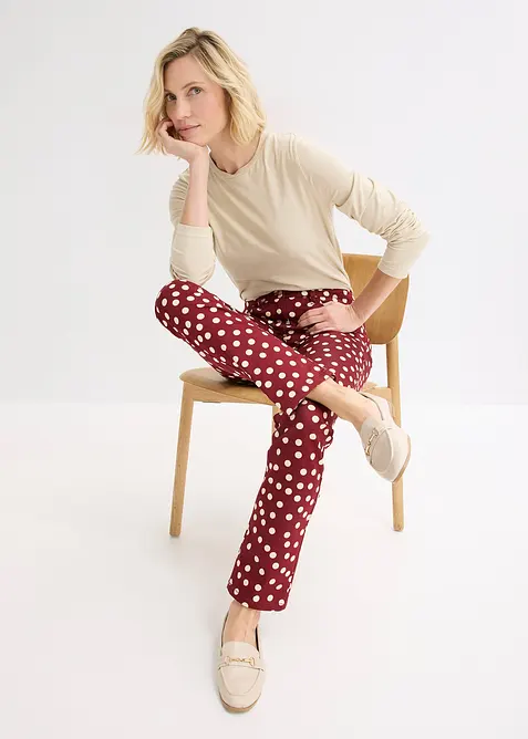 Stretchbyxa i 5-ficksmodell, bonprix