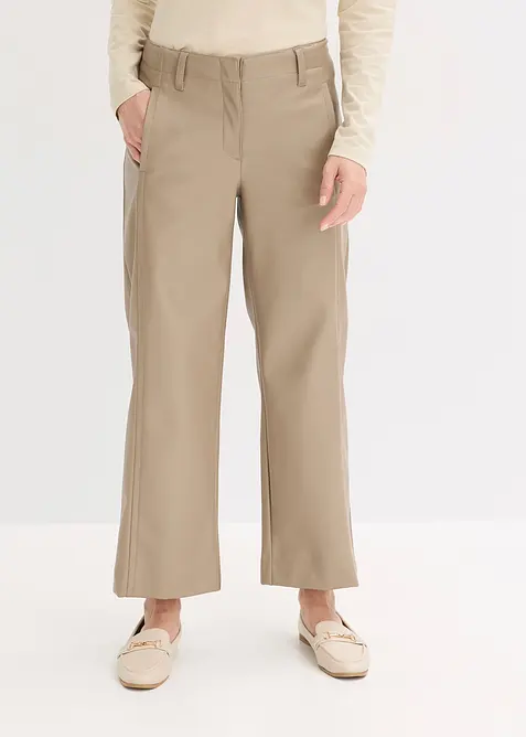 Culotter i skinnimitation, bonprix