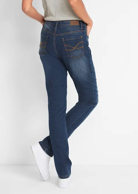 Fodrade jeans High Waist, Straight, bonprix