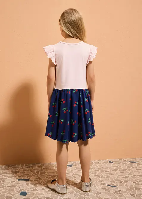 Jerseykl&auml;nning av ekologisk bomull, bonprix