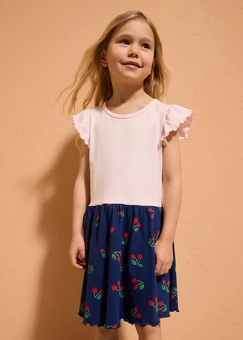 Jerseykl&auml;nning av ekologisk bomull, bonprix