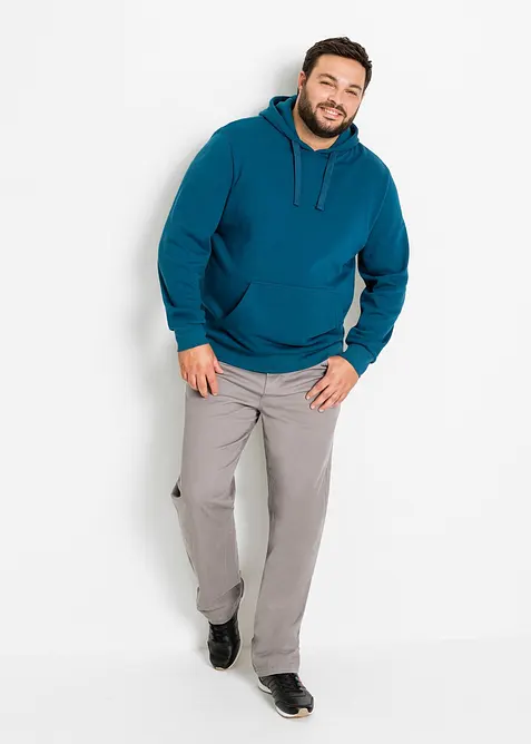 Sweatshirt med huva, normal passform, bonprix