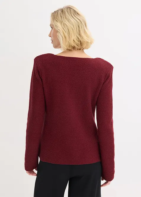 Stickad kavaj, bonprix