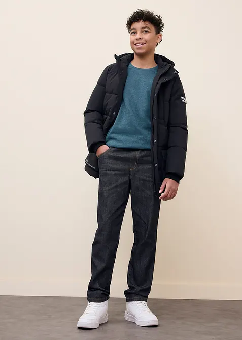 Sweatshirt i mjuk bomullsmix (2-pack), bonprix