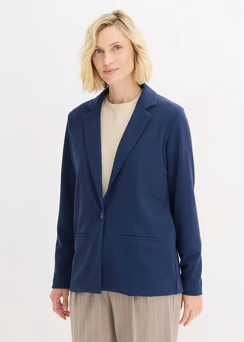 Kavaj i kr&auml;ppad jersey, bonprix