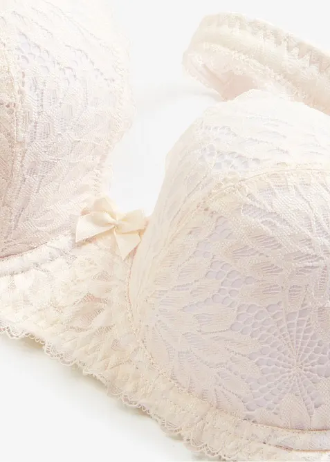 Formpressad BH med vadderade axelband, bonprix