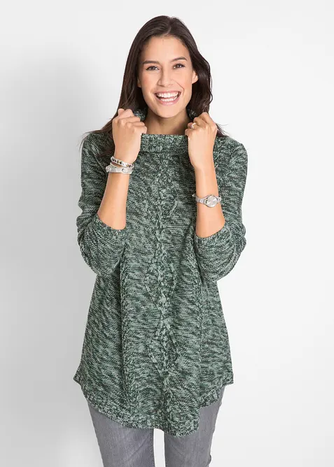 Ponchotr&ouml;ja, l&aring;ng&auml;rmad, bonprix