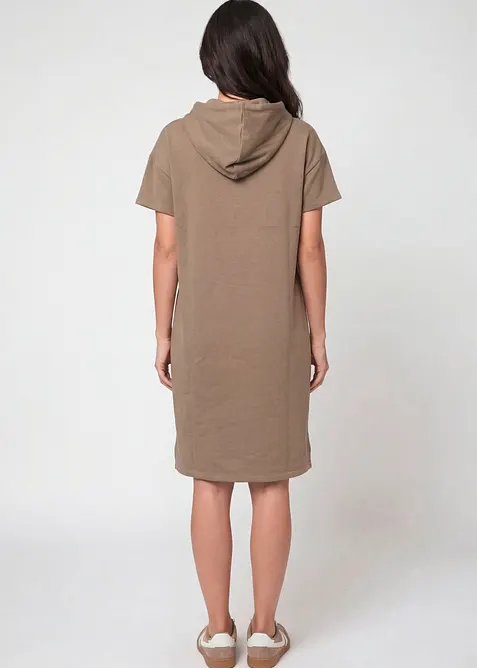 Sweatshirtkl&auml;nning med huva, bonprix