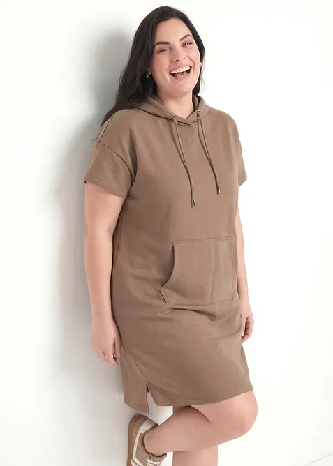 Sweatshirtkl&auml;nning med huva, bonprix