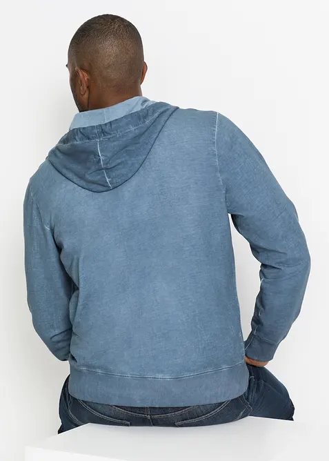 Munkjacka med tv&auml;ttad look, bonprix