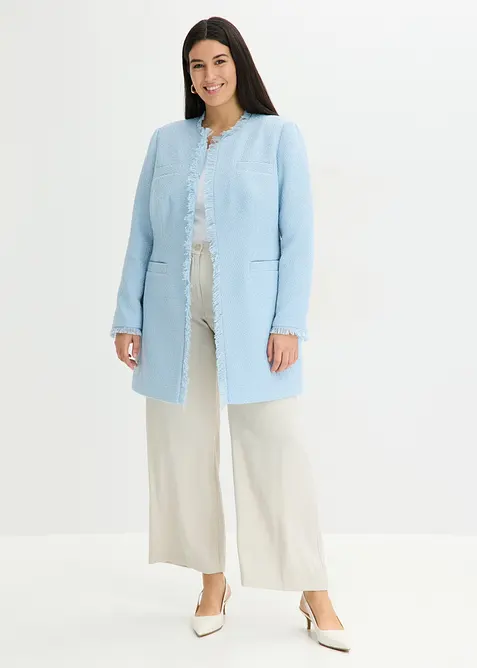 L&aring;ng boucl&eacute;kavaj, bonprix