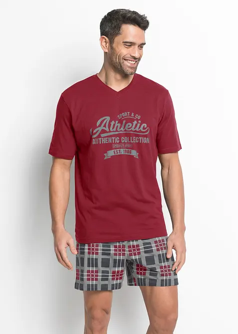 Pyjamas med shorts (2 delar), bonprix