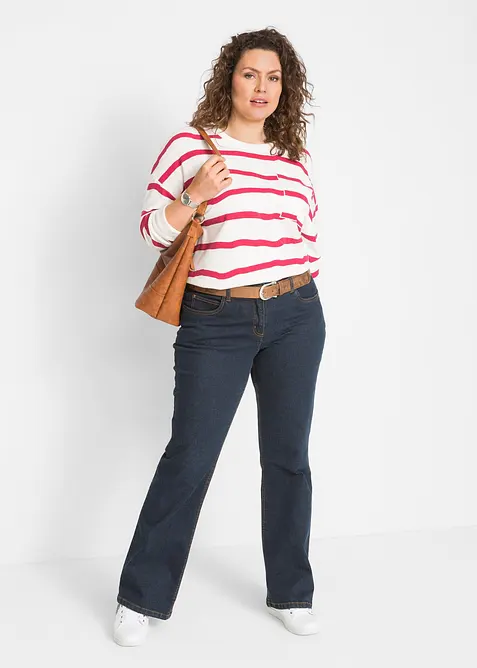 Bootcut Jeans High Waist, Stretch, bonprix