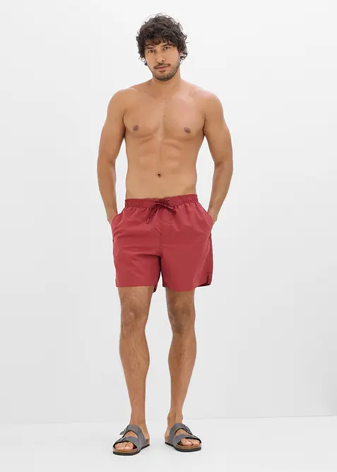 Badshorts med fickor i sidan, bonprix