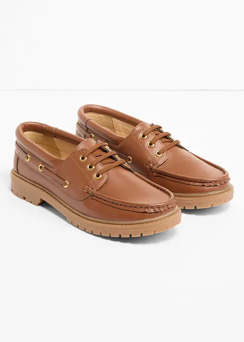 Loafers med sn&ouml;rning, bonprix
