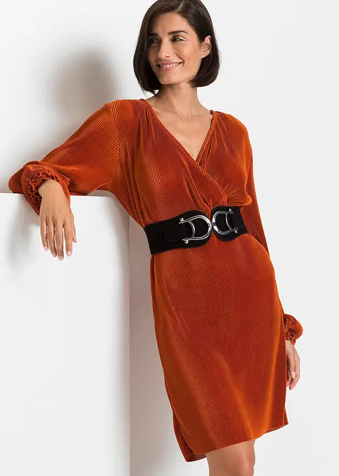 Stretchsk&auml;rp med snyggt sp&auml;nne, bonprix