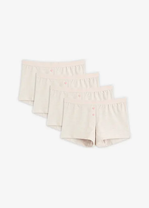 Boxertrosa (4-pack), bonprix