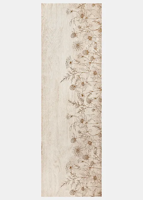 Tv&auml;ttbar d&ouml;rrmatta med grafiskt m&ouml;nster, bonprix