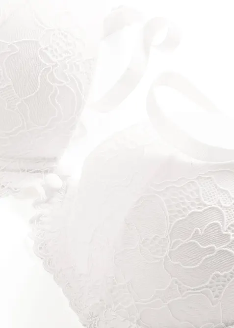 Push up-BH i elegant spets, bonprix