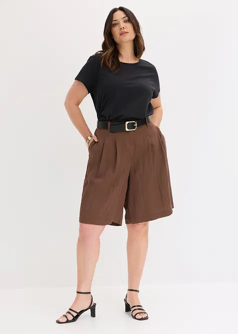 Shorts i mjuk viskosmix, bonprix