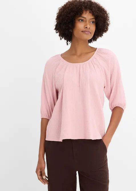 Tunika i bomullsmuslin, bonprix