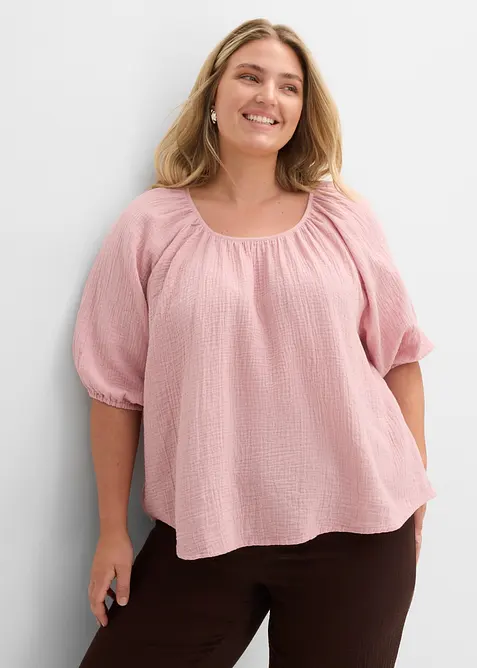 Tunika i bomullsmuslin, bonprix