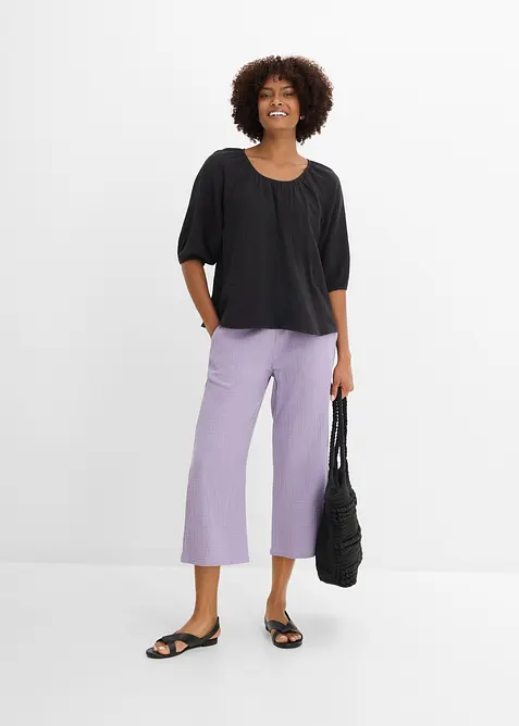 Tunika i bomullsmuslin, bonprix
