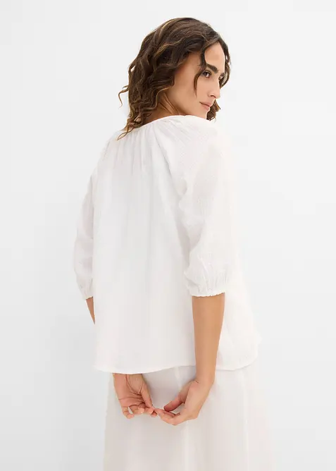 Tunika i bomullsmuslin, bonprix