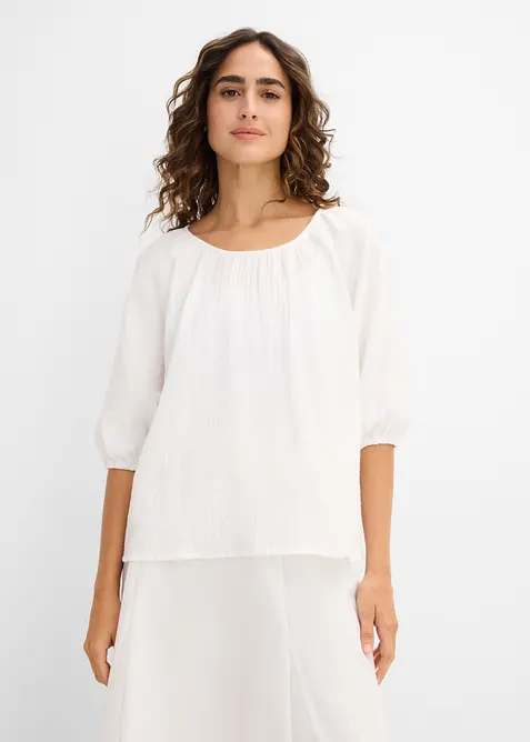 Tunika i bomullsmuslin, bonprix