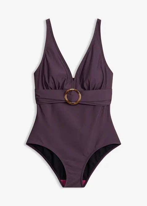 Baddr&auml;kt med V-ringning och l&auml;tt formande effekt, bonprix