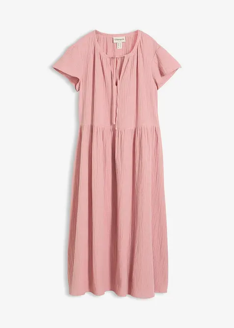Kl&auml;nning av mjuk muslin, bonprix